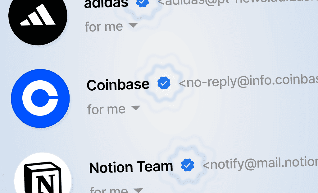 The secret behind Gmail Blue Checkmark