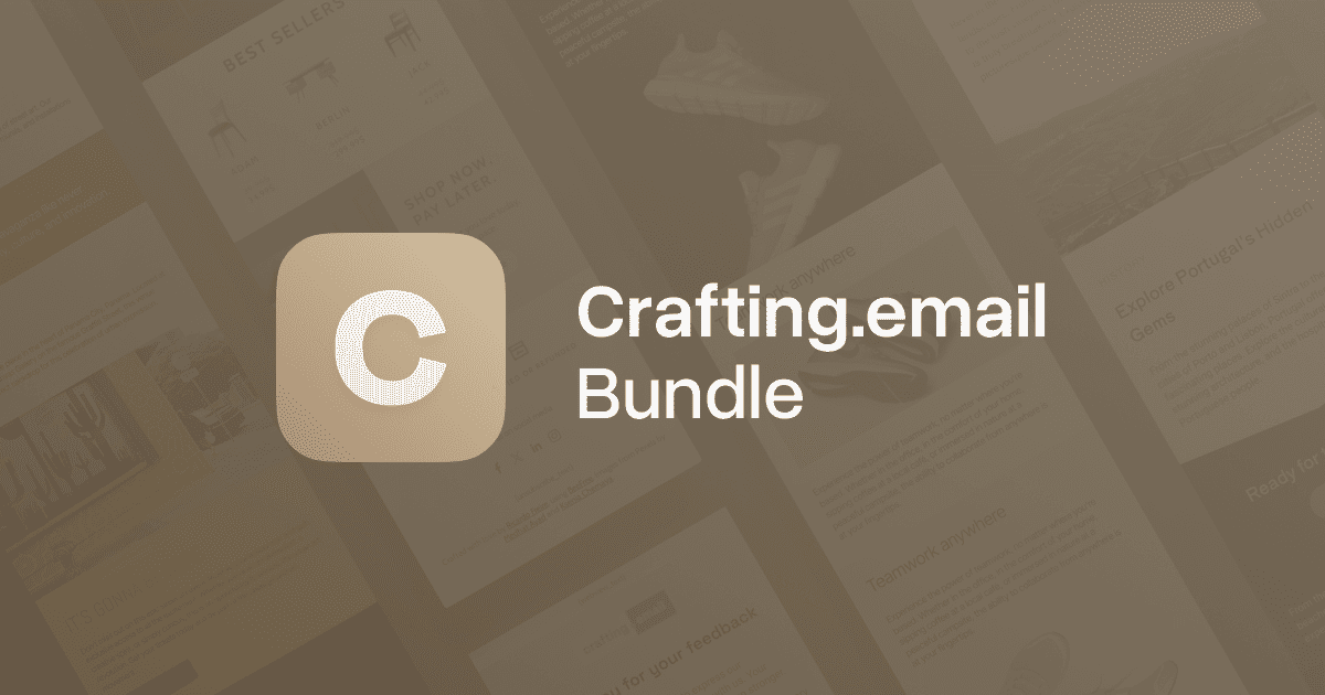 Crafting.email Bundle