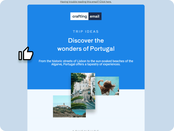 User previewing the theme on their Mautic instance.